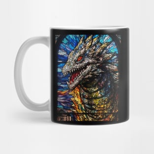 Angry godzilla face Mug